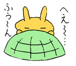 The tortoise wanted to become a rabbit1 sticker #6816270