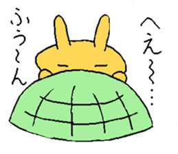 The tortoise wanted to become a rabbit1 sticker #6816270