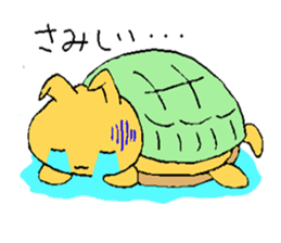 The tortoise wanted to become a rabbit1 sticker #6816276