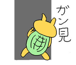 The tortoise wanted to become a rabbit1 sticker #6816284