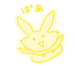 I am a rabbit! sticker #6816416