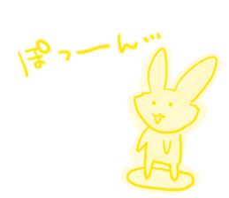 I am a rabbit! sticker #6816442