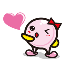 coloful ball-kun us sticker #6816503