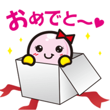 coloful ball-kun us sticker #6816505