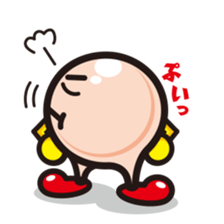 coloful ball-kun us sticker #6816512