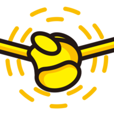 coloful ball-kun us sticker #6816518