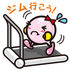 coloful ball-kun us sticker #6816524