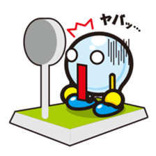 coloful ball-kun us sticker #6816527