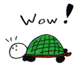 Tonton;a panda turtle sticker #6816786