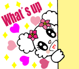 Lovely puppy 1 Spoilt Maltese English sticker #6816821