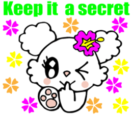 Lovely puppy 1 Spoilt Maltese English sticker #6816826