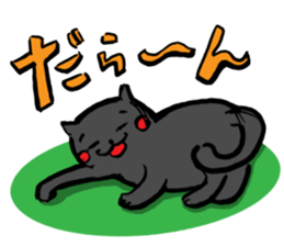 Japanese Cosplay Cat, Russianblue RB2.1 sticker #6817734