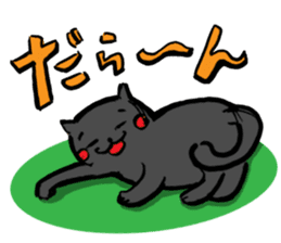 Japanese Cosplay Cat, Russianblue RB2.1 sticker #6817734