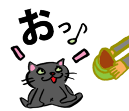 Japanese Cosplay Cat, Russianblue RB2.1 sticker #6817740