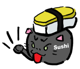 Japanese Cosplay Cat, Russianblue RB2.1 sticker #6817743