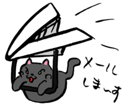 Japanese Cosplay Cat, Russianblue RB2.1 sticker #6817746