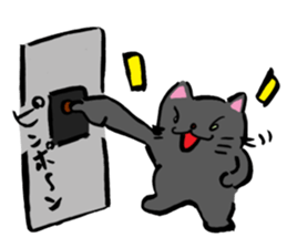 Japanese Cosplay Cat, Russianblue RB2.1 sticker #6817752