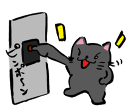 Japanese Cosplay Cat, Russianblue RB2.1 sticker #6817752