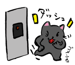 Japanese Cosplay Cat, Russianblue RB2.1 sticker #6817753