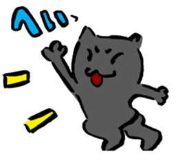 Japanese Cosplay Cat, Russianblue RB2.1 sticker #6817758