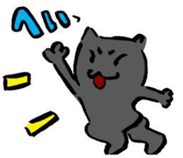 Japanese Cosplay Cat, Russianblue RB2.1 sticker #6817758