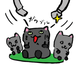 Japanese Cosplay Cat, Russianblue RB2.1 sticker #6817761
