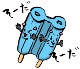 Japanese Cosplay Cat, Russianblue RB2.1 sticker #6817767