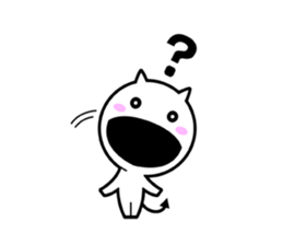 Re:A white angel and white devil (SD) sticker #6817900