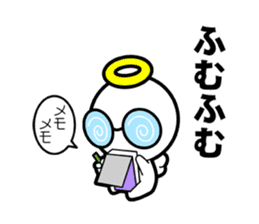 Re:A white angel and white devil (SD) sticker #6817902