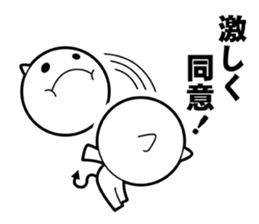 Re:A white angel and white devil (SD) sticker #6817903