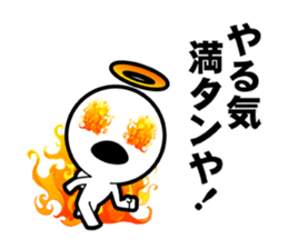 Re:A white angel and white devil (SD) sticker #6817904