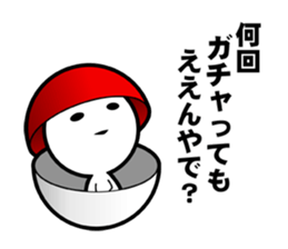 Re:A white angel and white devil (SD) sticker #6817908