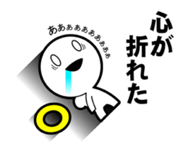 Re:A white angel and white devil (SD) sticker #6817909