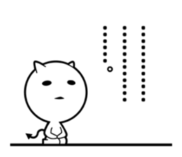 Re:A white angel and white devil (SD) sticker #6817924