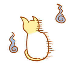Macaron, a ginger kitten sticker #6818023