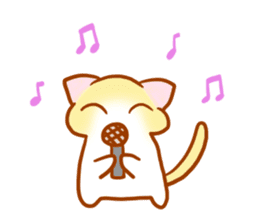 Macaron, a ginger kitten sticker #6818046
