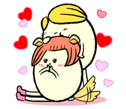 tamago san LOVELOVE Sticker sticker #6818064