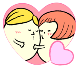 tamago san LOVELOVE Sticker sticker #6818071