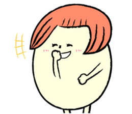 tamago san LOVELOVE Sticker sticker #6818076