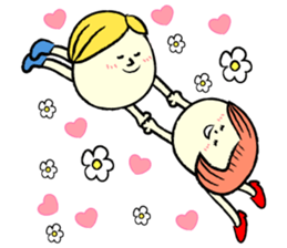 tamago san LOVELOVE Sticker sticker #6818077