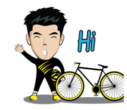 Mr.Bike-Man (English) sticker #6818248