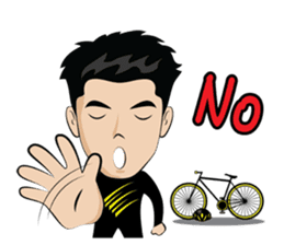 Mr.Bike-Man (English) sticker #6818250