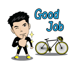 Mr.Bike-Man (English) sticker #6818253