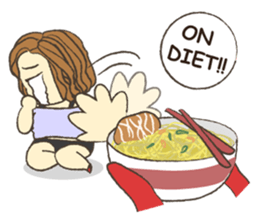Diet Starts Tomorrow sticker #6819236