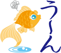 Response exclusive cool goldfish sticker #6819410