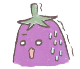 purple eggplant TH sticker #6819614