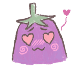 purple eggplant TH sticker #6819616