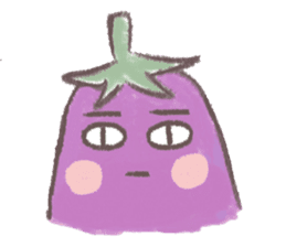 purple eggplant TH sticker #6819623