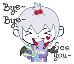 Jaokaa Cute Vampire (Eng) sticker #6819650
