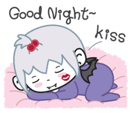 Jaokaa Cute Vampire (Eng) sticker #6819651